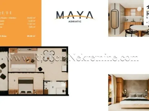 Prodaja, jednosoban stan, 4856m², Kumbor, Herceg Novi - image 10