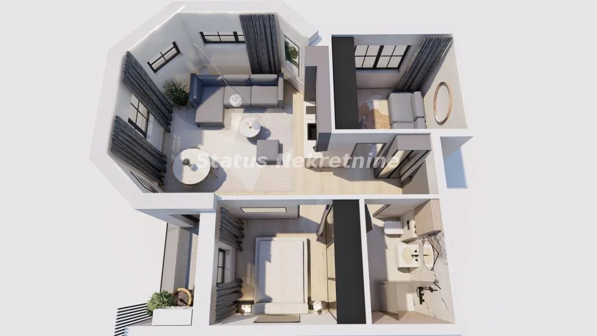 Prodaja, dvosoban stan, 50m², Zlatibor, Srbija
