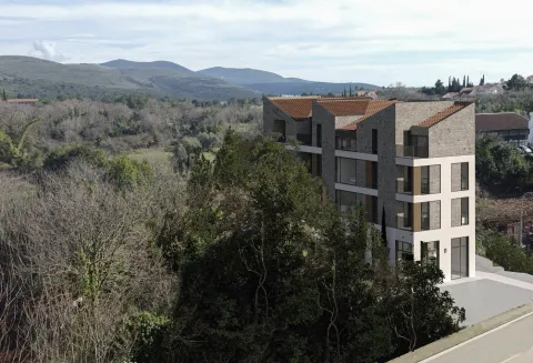 Eksterijer moderne stambene zgrade okružene zelenilom. - image 9