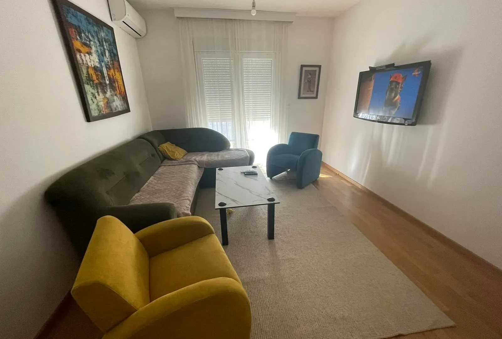 Izdavanje, jednosoban stan, 41m², Stari Aerodrom, Podgorica