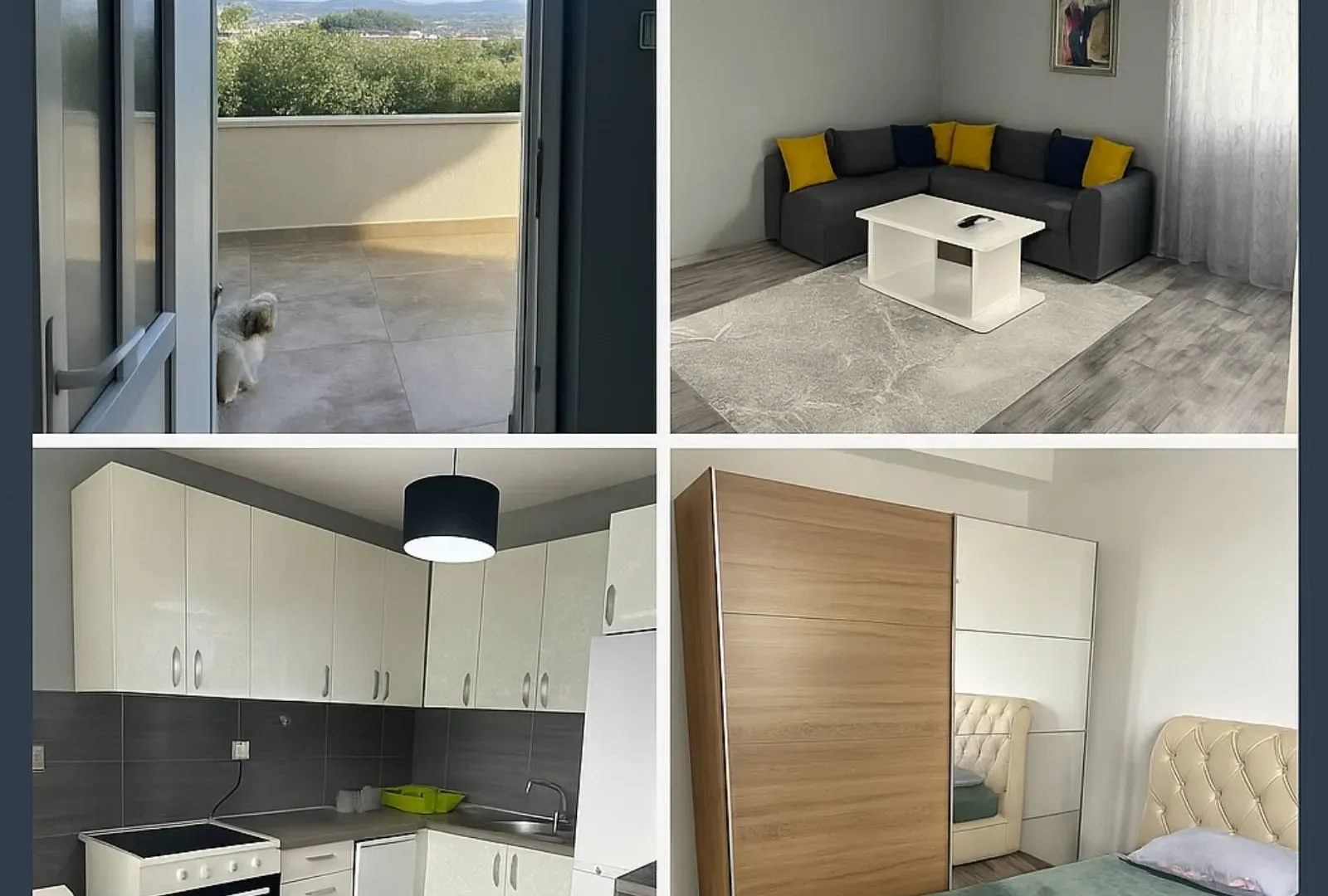 Izdavanje, jednosoban stan, 60m², Malo Brdo, Podgorica