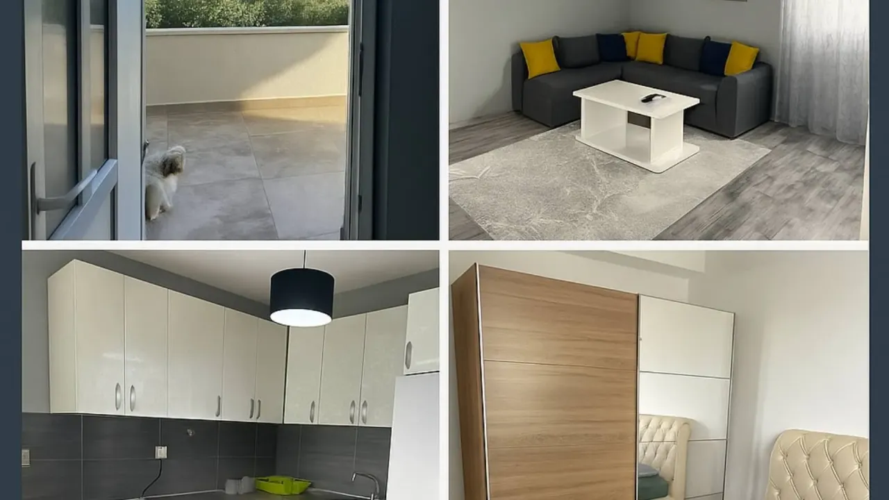Rent, one bedroom apartment, 60m², Malo Brdo, Podgorica