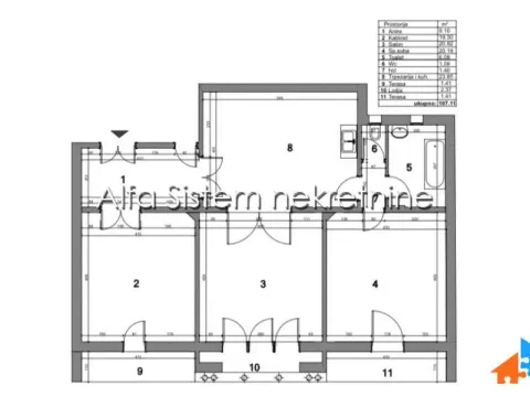 Izdavanje, stan, 120m², Zeleni Venac, Beograd - image 13
