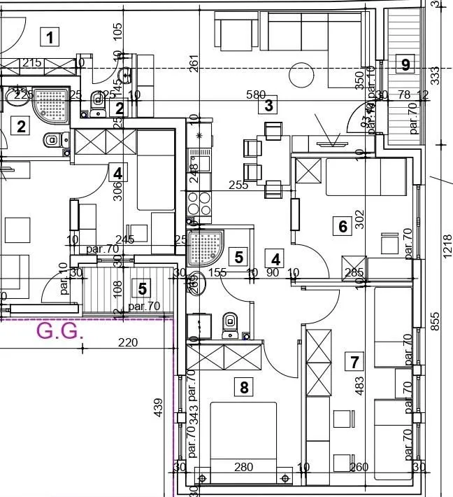 Prodaja, trosoban stan, 70m², Zemun Gornji Grad, Zemun Sve Podlokacije
