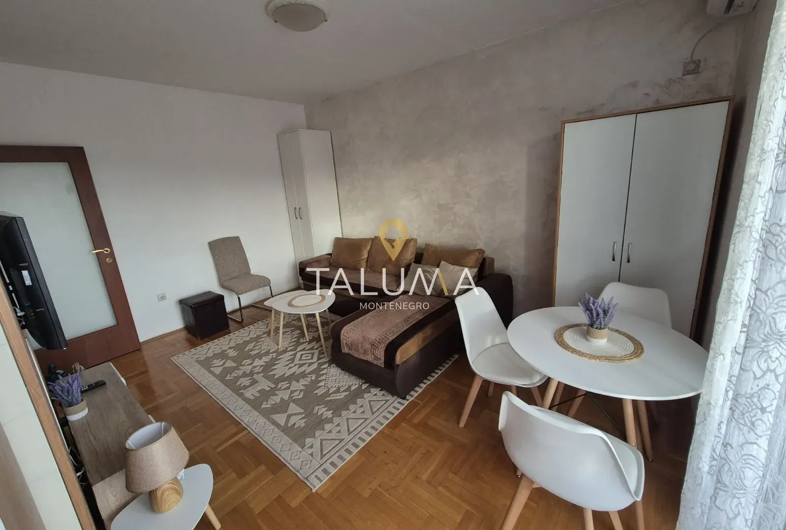 Izdavanje, jednosoban stan, 29m², Zabjelo, Podgorica