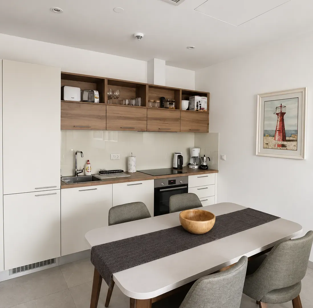 Rent, one bedroom apartment, 60m², Luštica Bay, Tivat