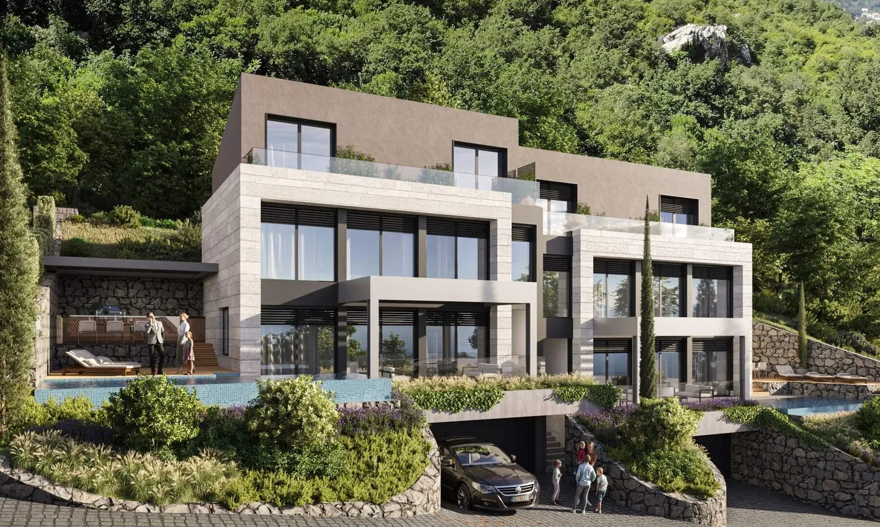 Prodaja, kuća, 308m², Dobrota, Kotor