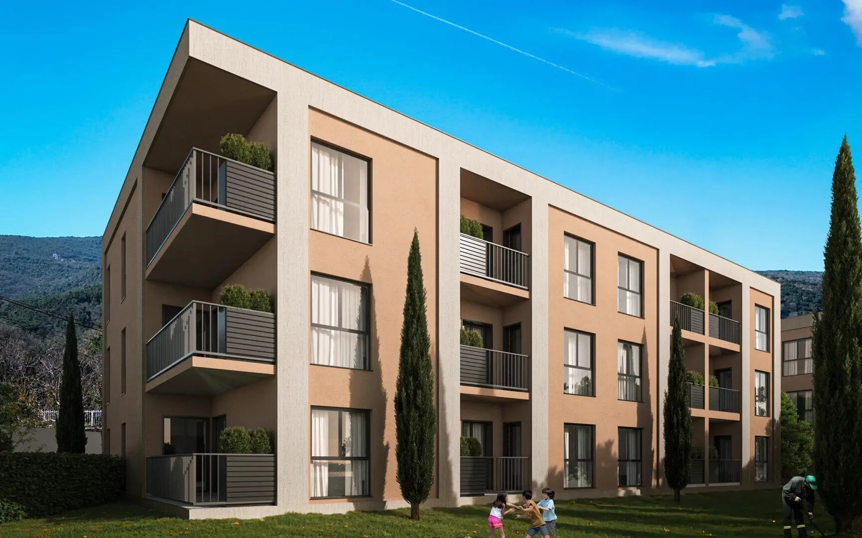 Prodaja, jednosoban stan, 51m², Radanovići, Kotor