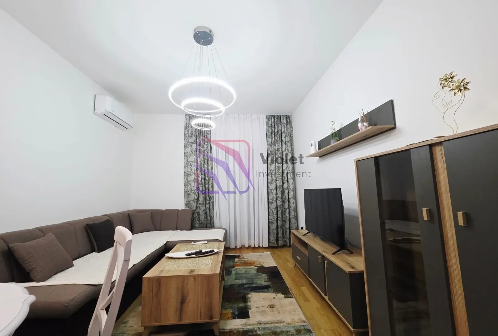 Izdavanje, dvosoban stan, 60m², Podgorica, Crna Gora