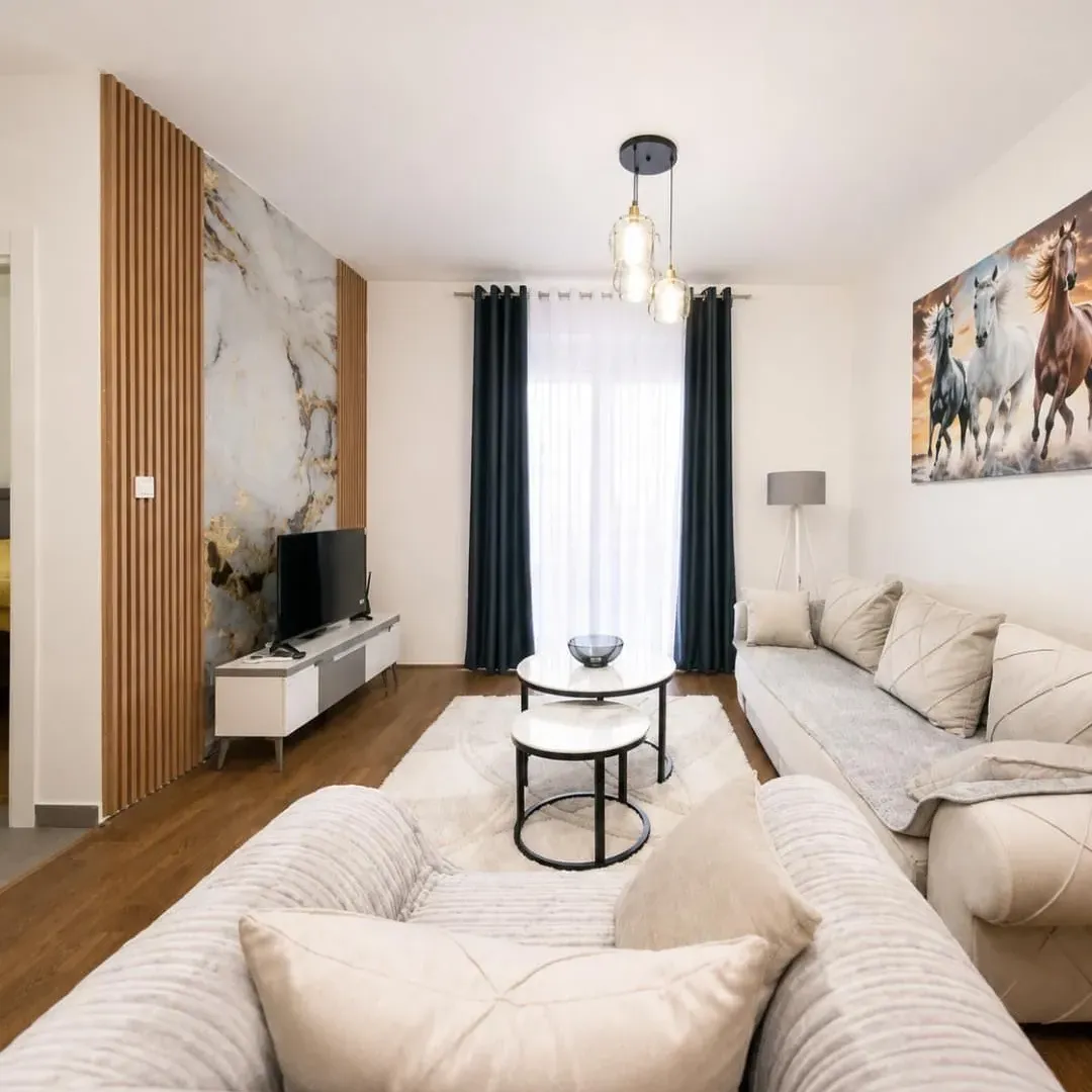 Rent, one bedroom apartment, 56m², Central Point, Podgorica