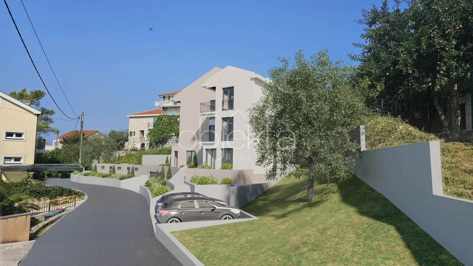 Sale, apartment, 60m², Tivat, Crna Gora