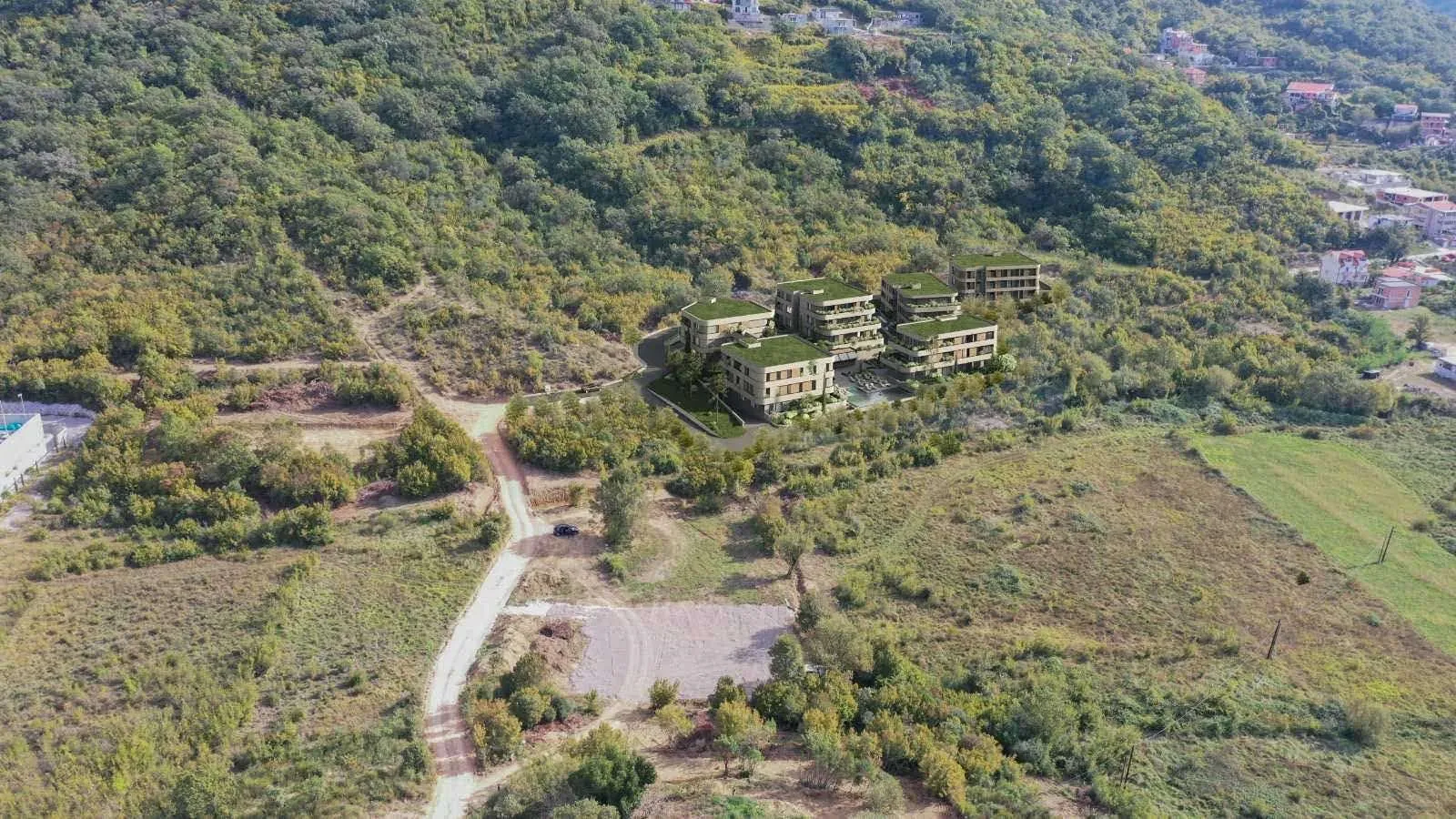 Prodaja, garsonjera, 30m², Lastva Grbaljska, Kotor