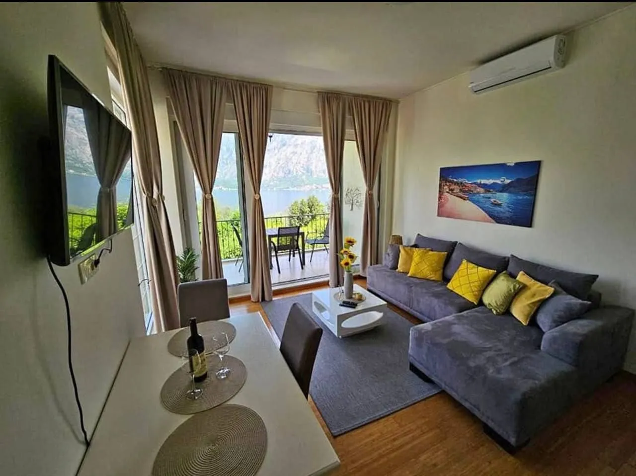 Prodaja, jednosoban stan, 41m², Prčanj, Kotor
