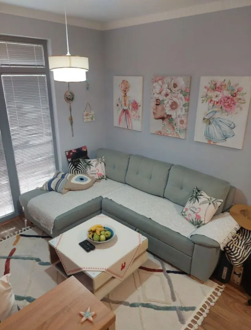 Rent, one bedroom apartment, 42m², Bečići, Budva
