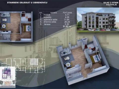 Stan in Obrenovac