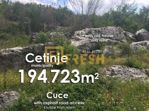 Sale, land lot, 194723m², Cetinje, Crna Gora - image 11