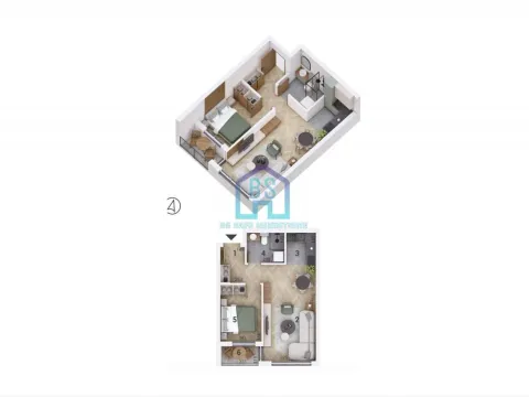 Prodaja, jednosoban stan, 42m², Petrovaradin, Novi Sad - image 1