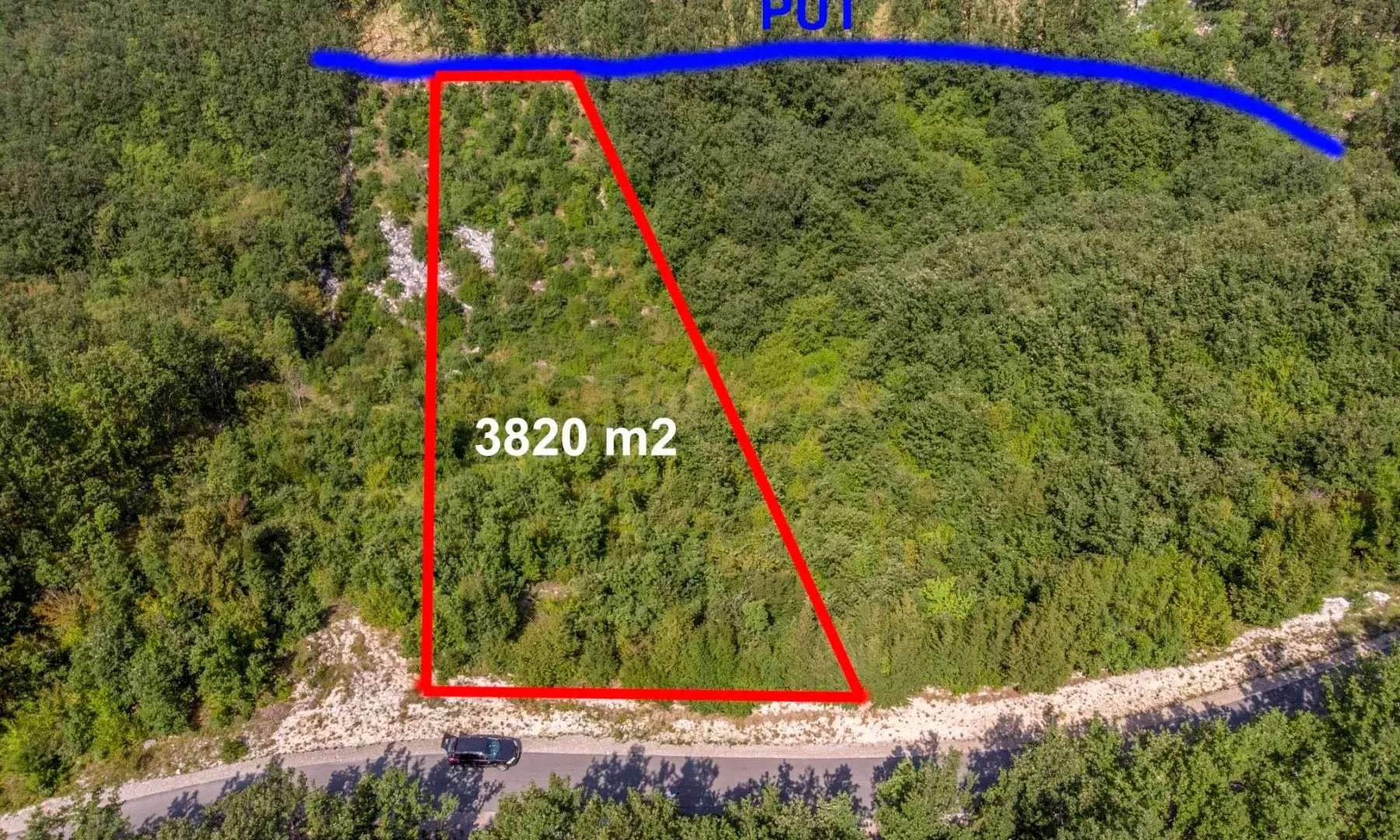 Prodaja, plac, 3820m², Danilovgrad, Crna Gora