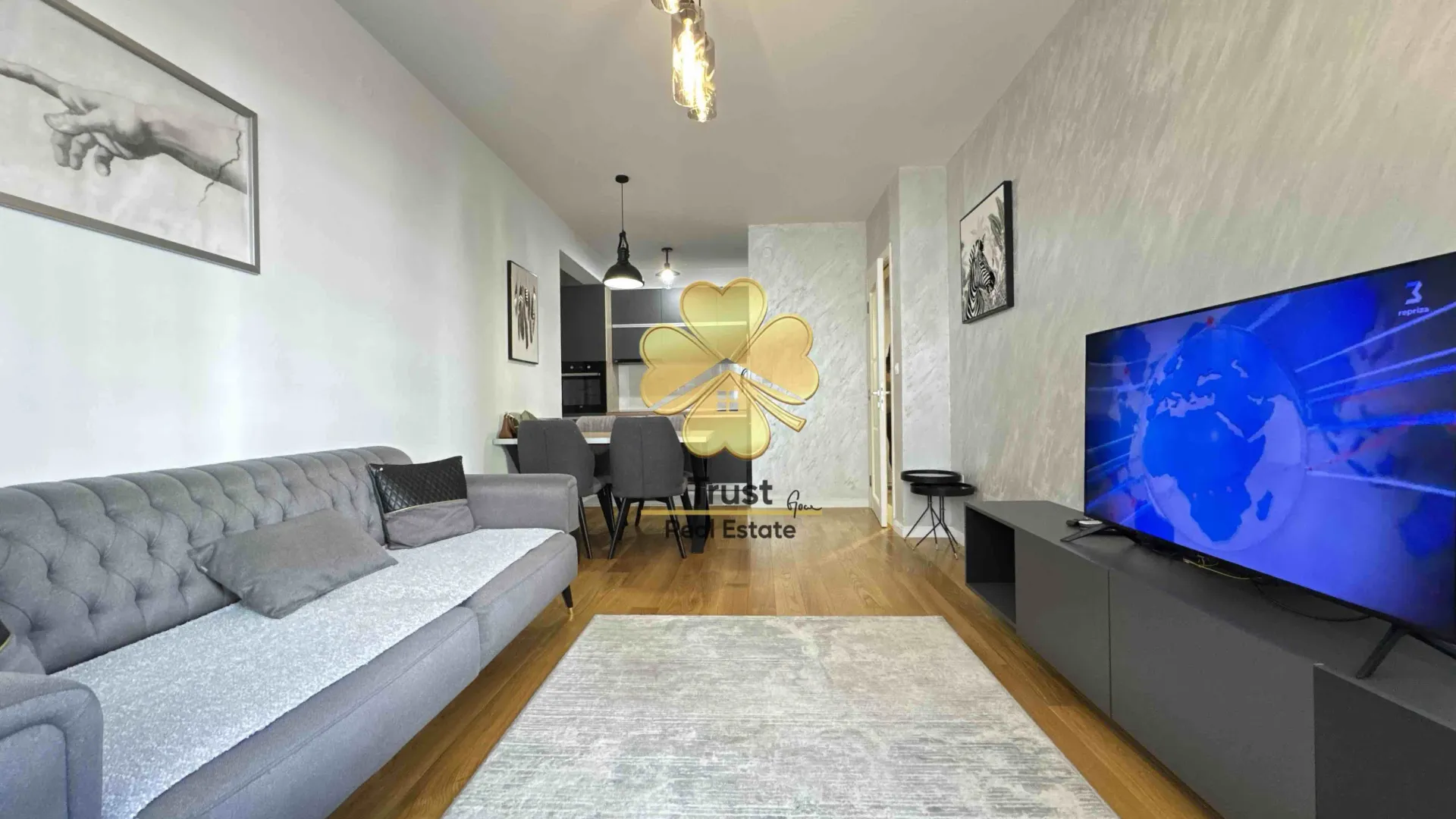 Rent, one bedroom apartment, 50m², Central Point, Podgorica