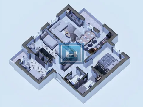 Sale, three bedroom apartment, 79m², Centar, Ćuprija - image 8