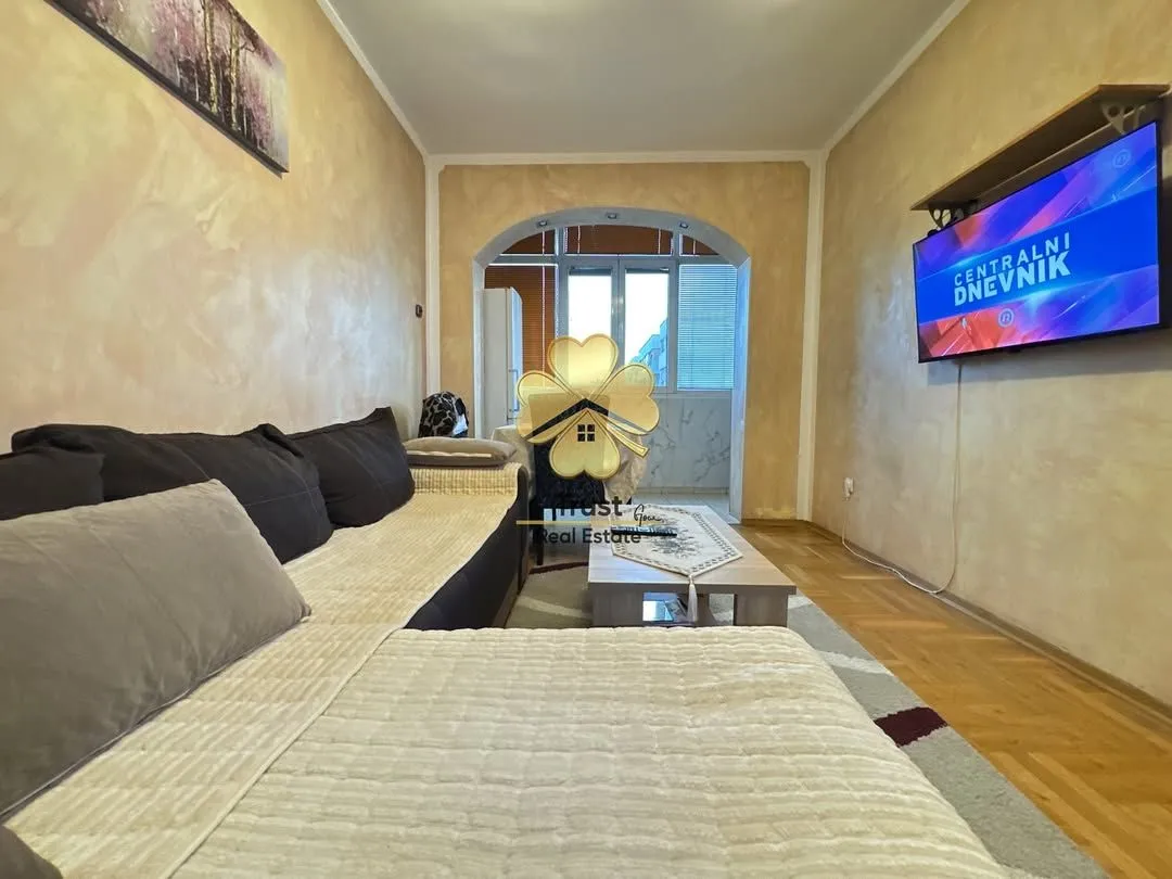 Izdavanje, jednosoban stan, 40m², Preko Morače, Podgorica