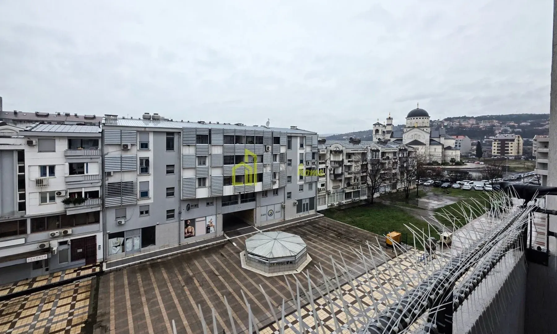 Rent, one bedroom apartment, 45m², Preko Morače, Podgorica