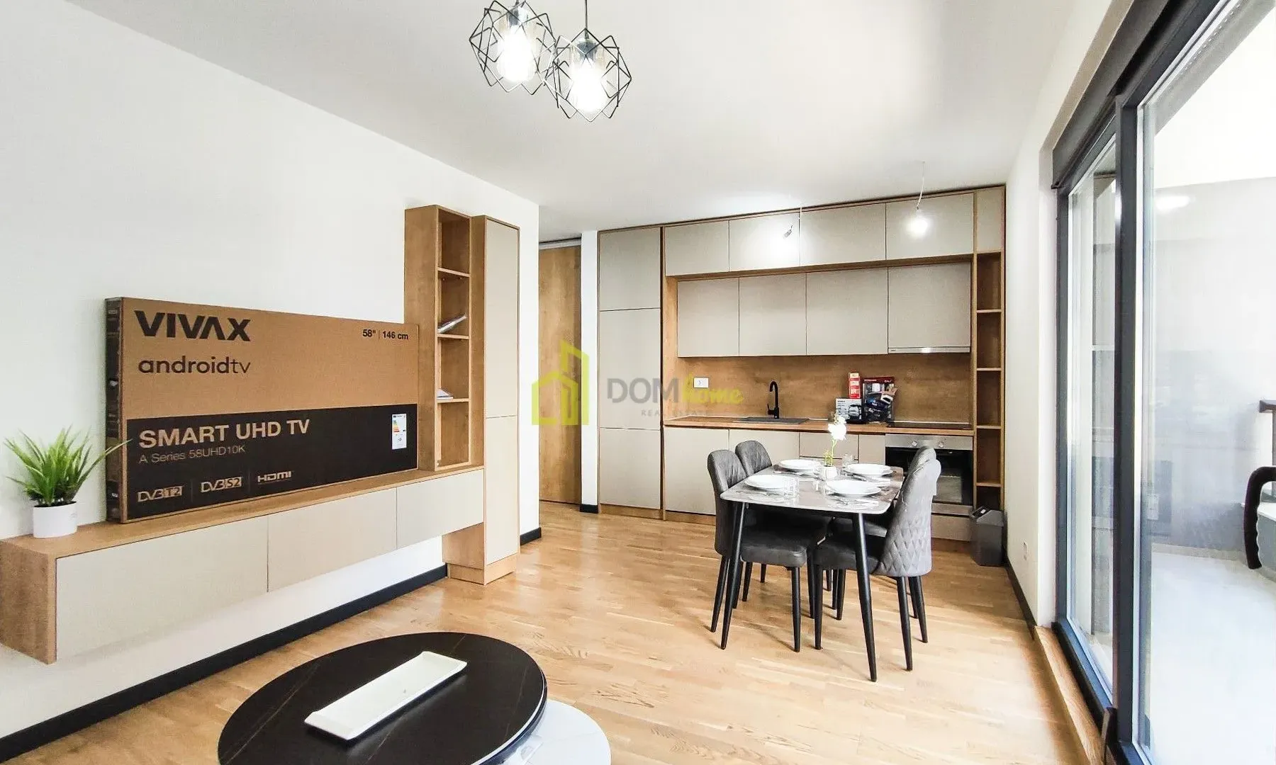 Rent, one bedroom apartment, 48m², Gorica C, Podgorica