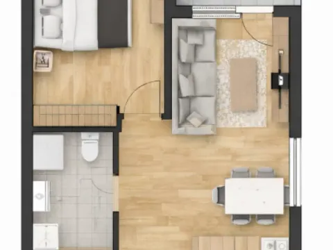 Prodaja, jednosoban stan, 36m², Raj, Vrnjačka Banja - image 1