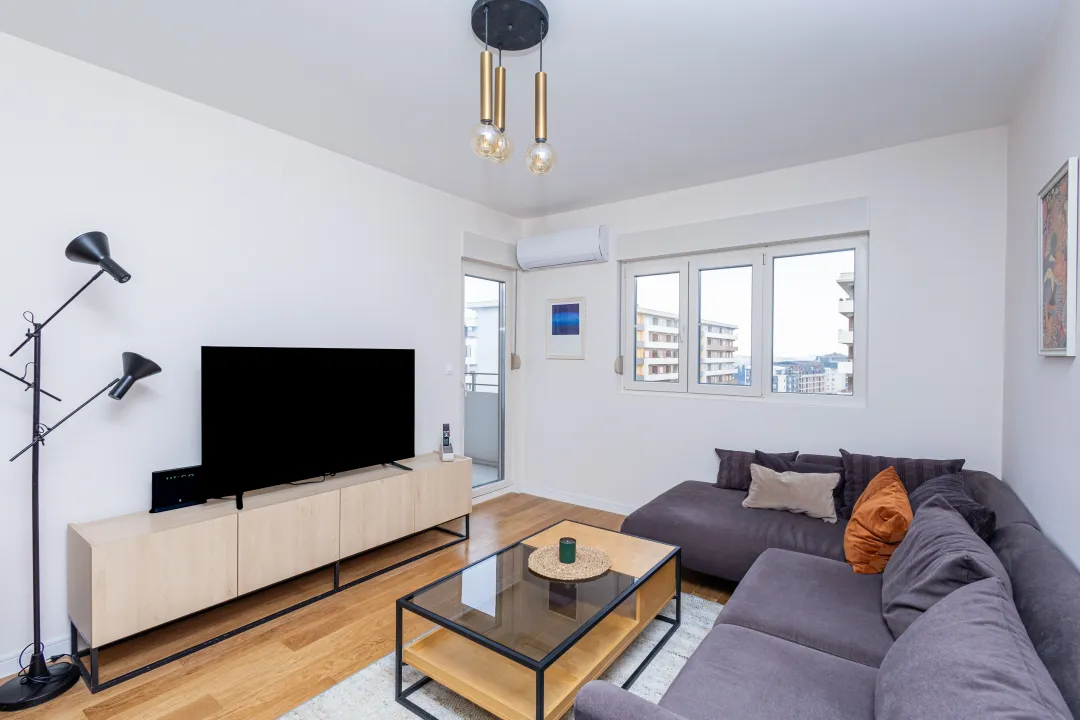 Rent, one bedroom apartment, 50m², Central Point, Podgorica