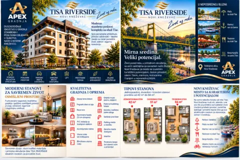 Prodaja, trosoban stan, 84m², Novi Kneževac, Srbija - image 2