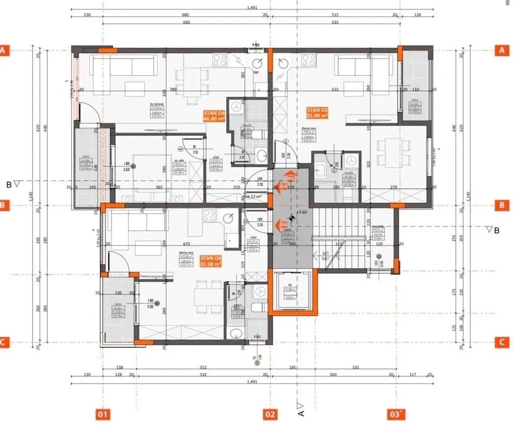Sale, one bedroom apartment, 39m², Velika Plaža, Ulcinj
