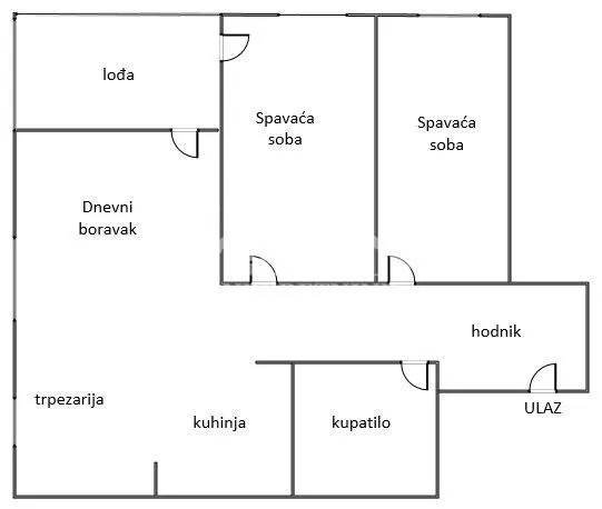 Sale, two bedroom apartment, 58m², Ledine, Beograd