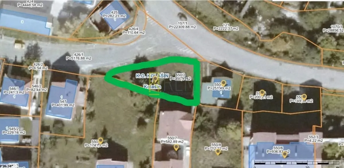 Prodaja, plac, 350m², Kolašin, Crna Gora
