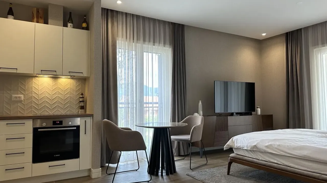 Prodaja, jednosoban stan, 40m², Luštica, Tivat