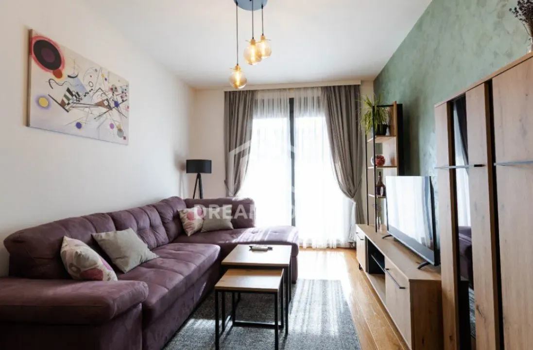 Rent, one bedroom apartment, 50m², Tološka šuma, Podgorica