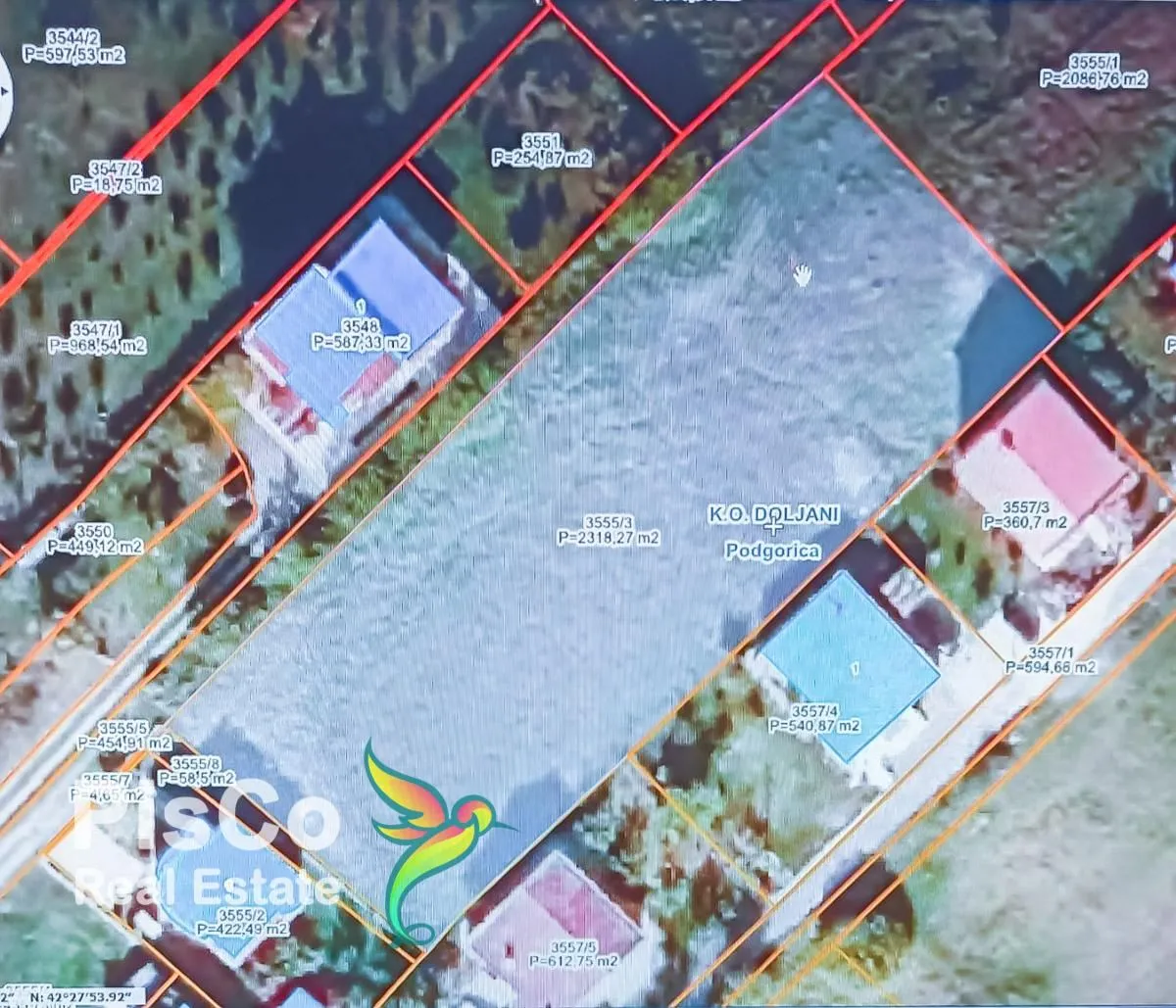 Prodaja, plac, 597m², Zlatica, Podgorica