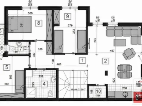 Prodaja, četvorosoban stan, 92m², Sremska Kamenica, Petrovaradin