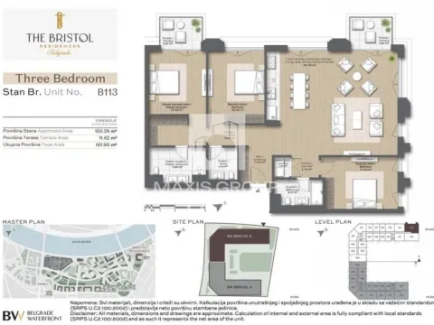 Prodaja, jednosoban stan, 162m², Savski Venac, Beograd