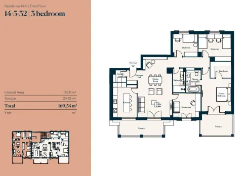 Sale, three bedroom apartment, 169m², Luštica, Tivat - image 3