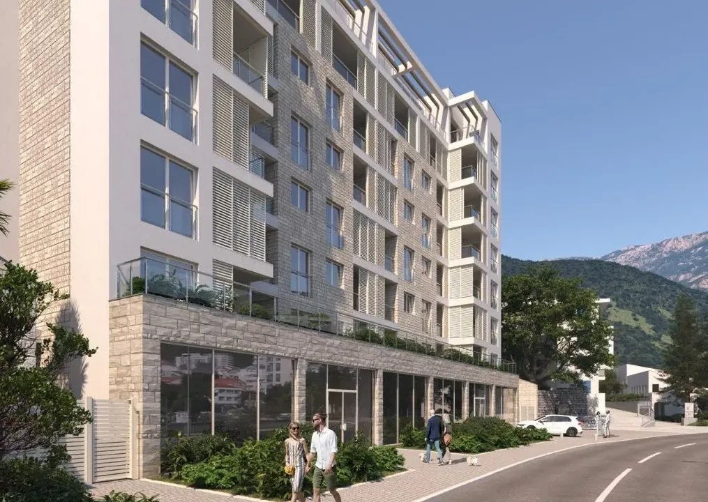 Prodaja, jednosoban stan, 52m², Bečići, Budva