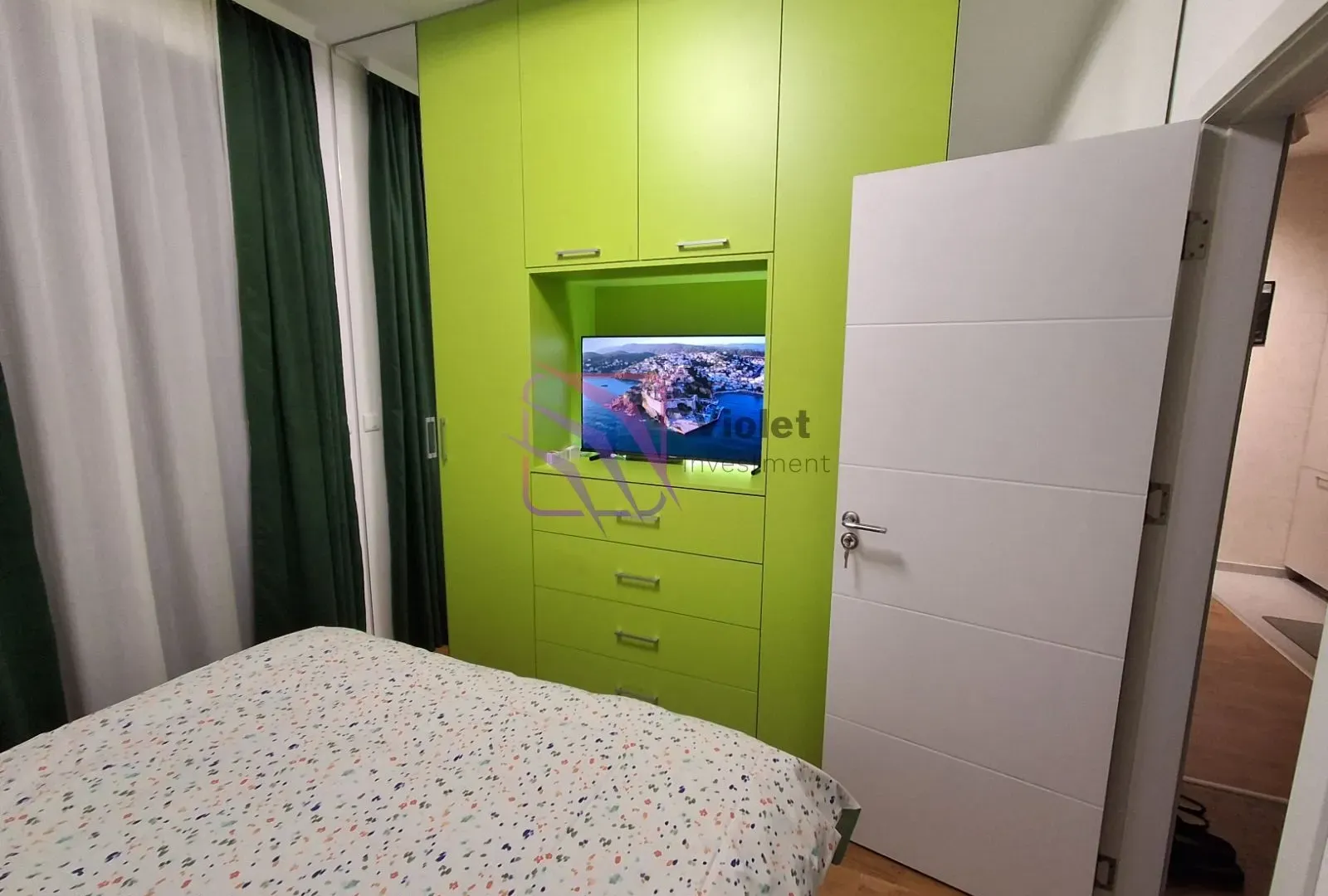 Izdavanje, jednosoban stan, 44m², Tološi, Podgorica
