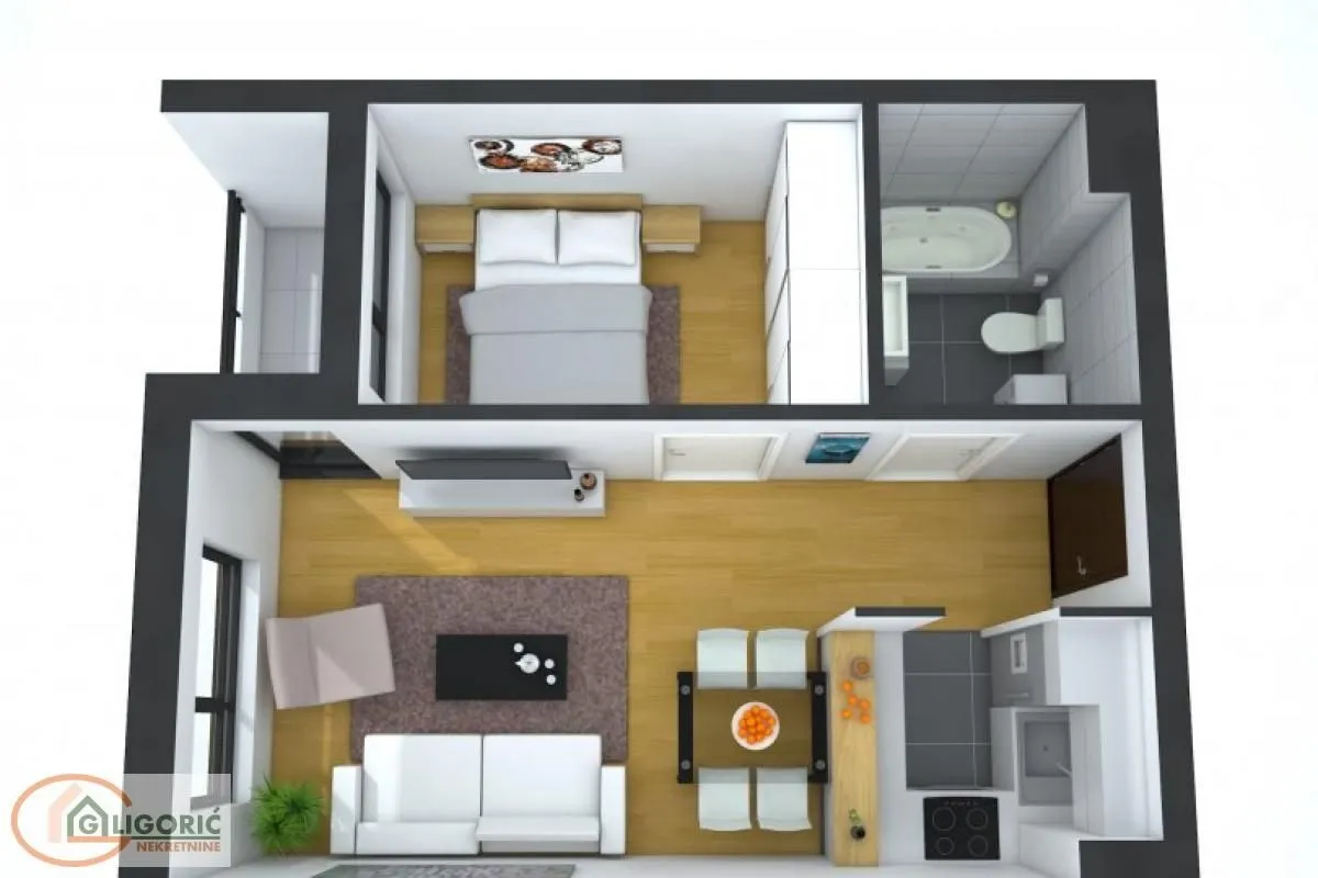 Prodaja, jednosoban stan, 37m², Cvetanova Ćuprija, Zvezdara Sve Podlokacije