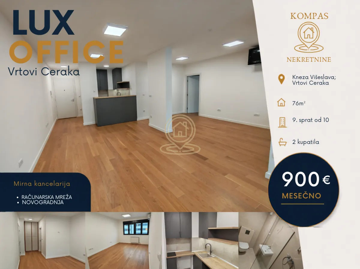 Izdavanje, poslovni prostor, 76m², Čukarica, Beograd