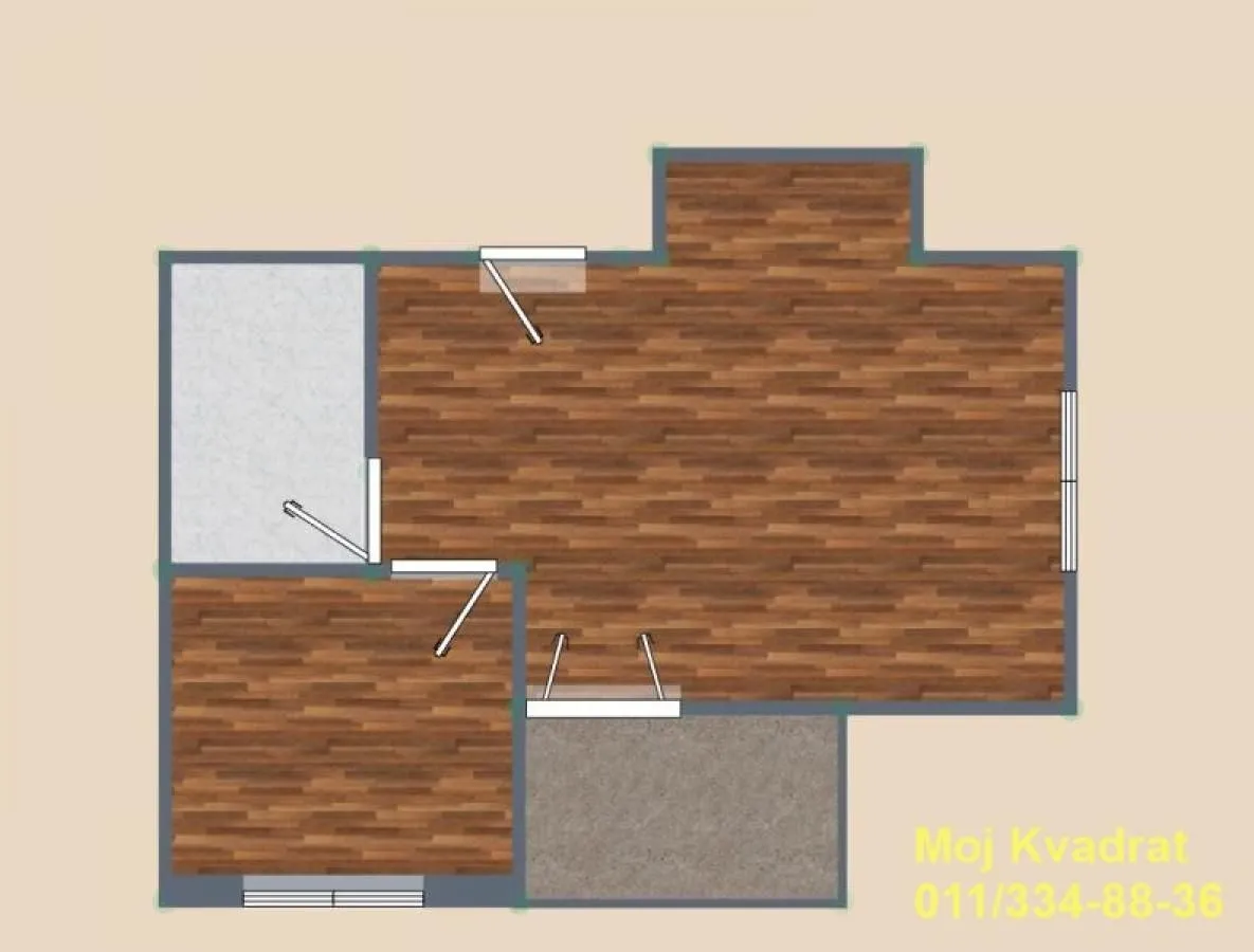 Prodaja, dvosoban stan, 33m², Sloboda, Zlatibor