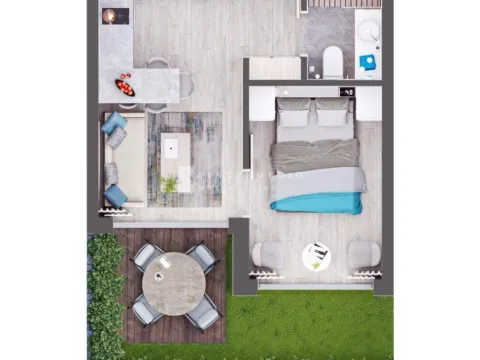 Prodaja, jednosoban stan, 49m², Kavač, Kotor - image 2