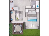 Sale, one bedroom apartment, 49m², Kavač, Kotor - image 2