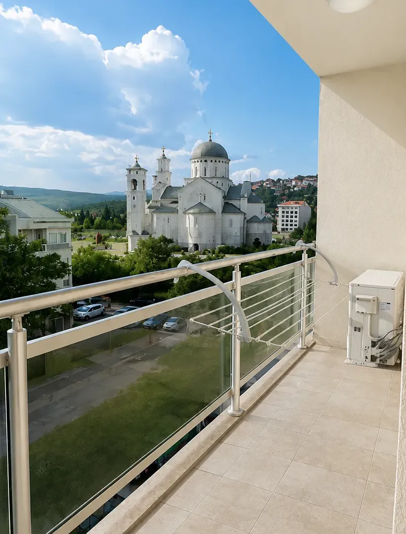 Rent, one bedroom apartment, 49m², Preko Morače, Podgorica