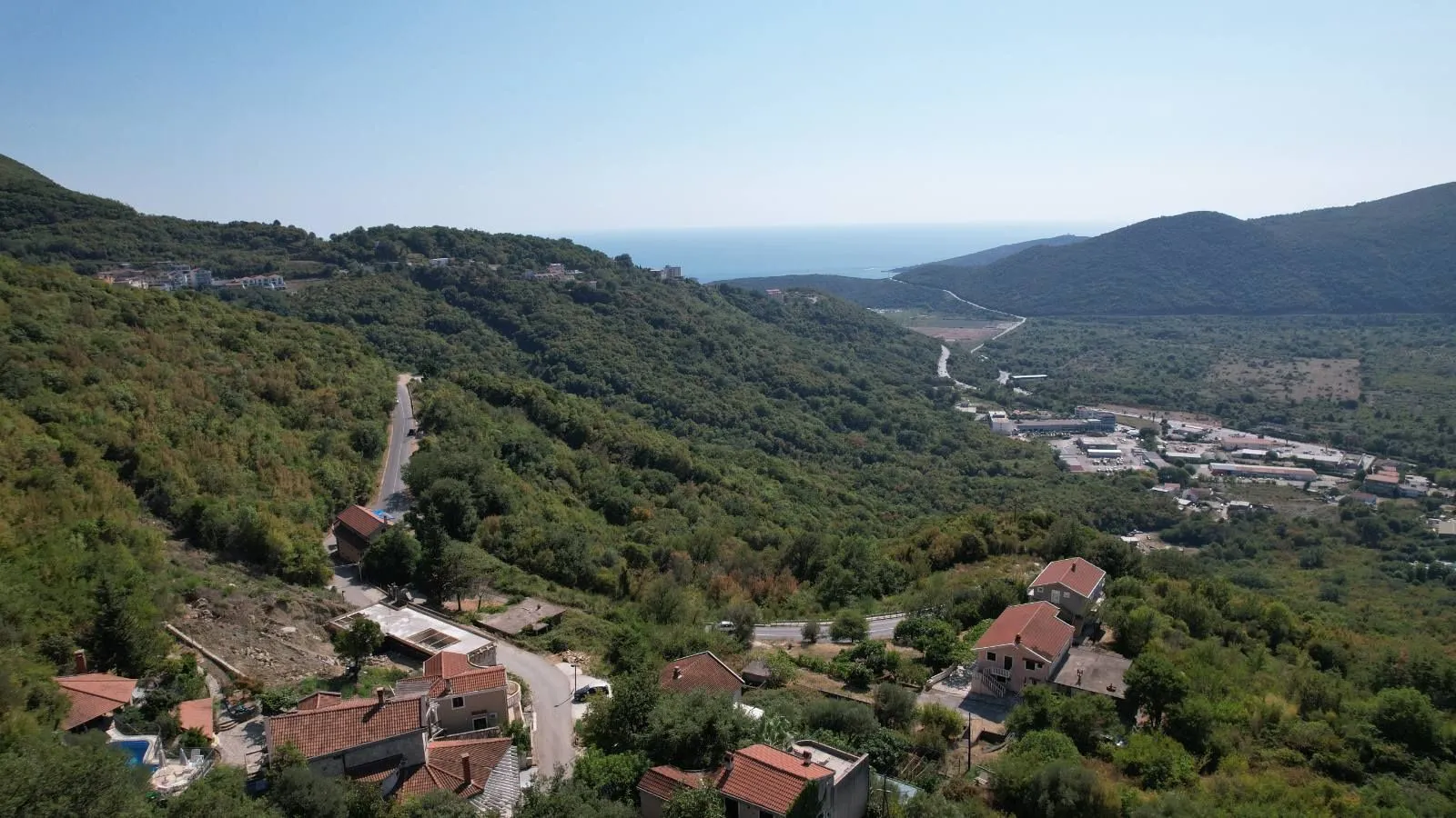 Prodaja, plac, 1000m², Prijevor, Budva