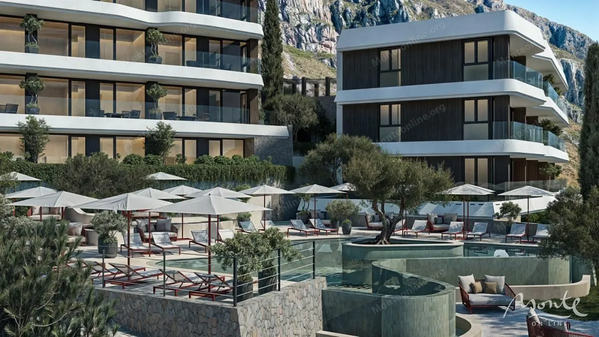 Sale, two bedroom apartment, 88m², Reževići, Budva