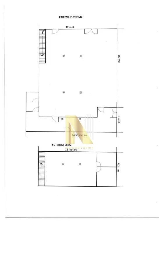 Rent, office space, 331m², Bulevar patrijarha Pavla, Novi Sad Sve Podlokacije